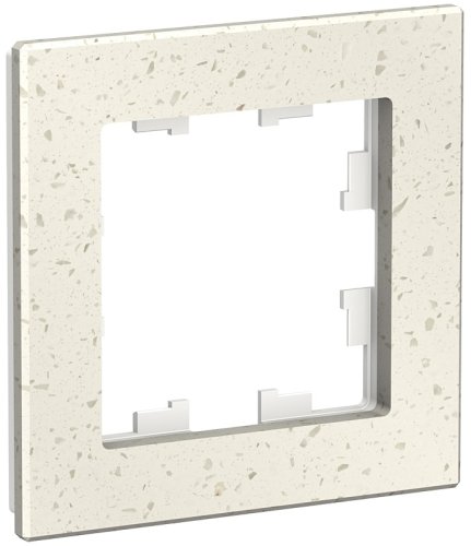 Рамка универсальная Systeme Electric AtlasDesign Nature 1-м. мрамор крем роял фото Рамка универсальная Systeme Electric AtlasDesign Nature 1-м. мрамор крем роял картинка